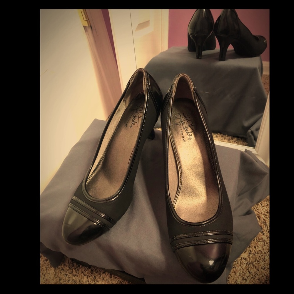 Black heels